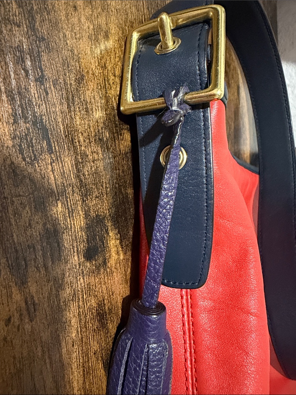 Coach Color Blocked Legacy Duffel - Picture 5 of 16